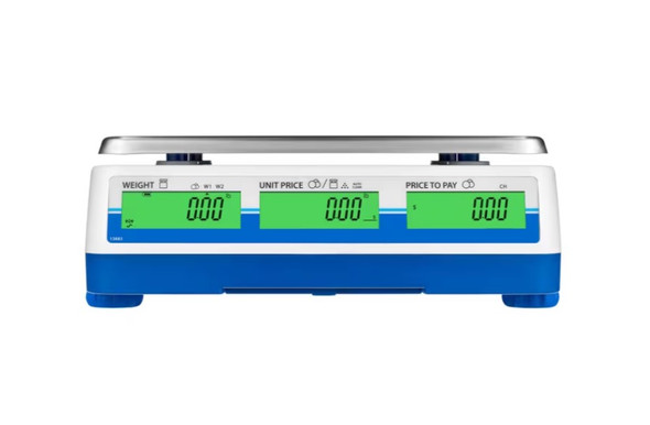 Adam Equipment SWZ 60Da Swift Price Computing Retail Scale, 30 lb/60 lb x 0.01 lb / 0.02 lb, NTEP Certified Class III