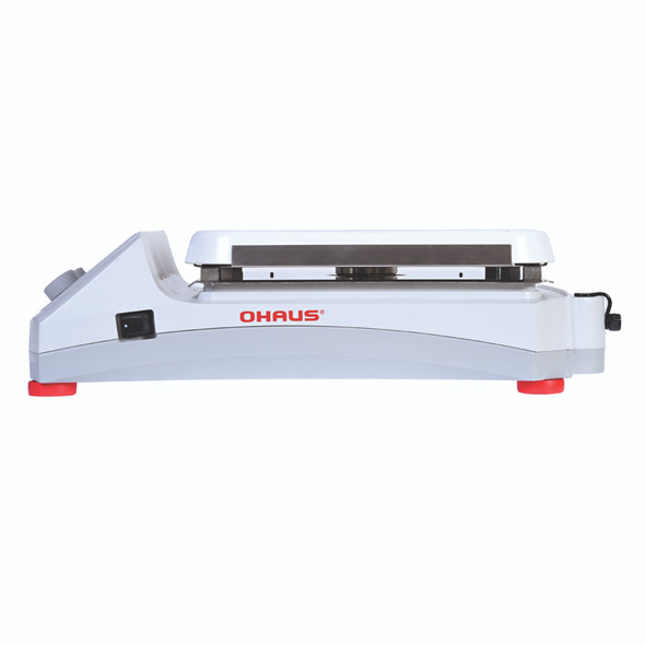 OHAUS Guardian 5000 Ceramic Hotplate Stirrer e-G51HS10C, 10x10 Inch Plate, 22L Capacity, USB Port, Timer, 120V 11.2A