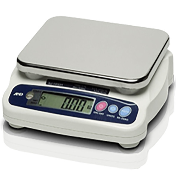 A&D, SJ-2000HS, Low Profile Digital Scale, 2000 g x 1 g, NSF Listed, Used - Like New