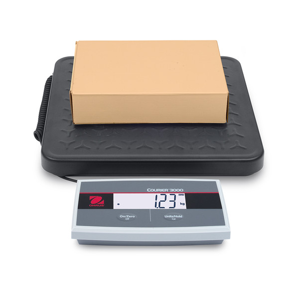 Ohaus i-C31M200R Courier 3000 Shipping Scale, 400 lb x 0.2 lb, 12.6 in x 13 in, New - Open Box