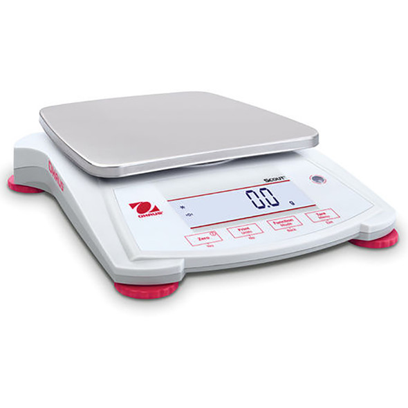 Ohaus SPX1202 Scout Portable Balance 1200 g x 0.01 g, New - Open Box