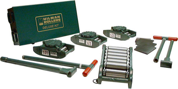 Hilman Rollers, KRS-60-SLD, Steel FT Series Deluxe Kit, 60 Ton Capacity