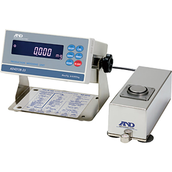 A&D AD-4212B-101 Precision Weighing Module System, Dual Range 31g/110g x 0.01mg/0.1mg, High-Accuracy Analytical Balance for Automation & Laboratory Use