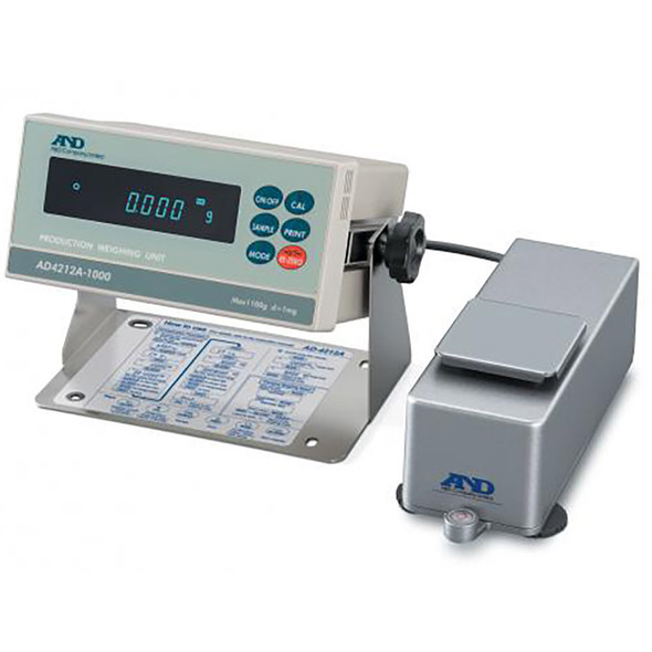 A&D AD-4212A-600 Precision Weighing Module, 610g Capacity x 0.001g Readability – High-Accuracy Laboratory Scale System
