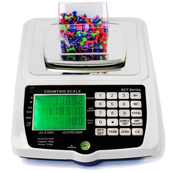 Tree, LW, SCT 1200, Small Counting Scale, 1,200 g x 0.02 g