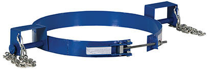 Vestil TDR-55 Steel Tilting Drum Ring, Painted Carbon Steel, 1200 lbs Capacity