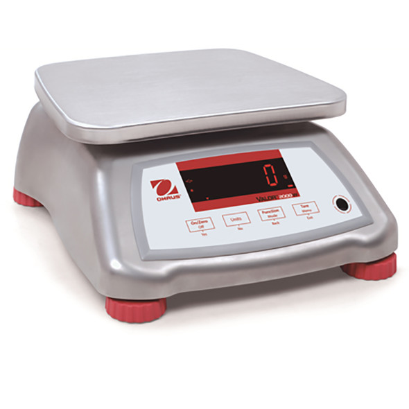 Ohaus Food Processing Scale, SS, 0.002kg/0.001 lb. - V22XWE15T, Used - Like New
