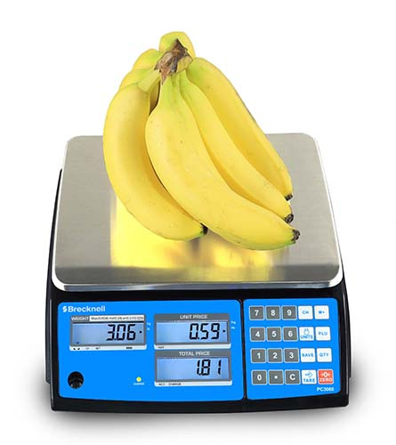 Brecknell PC3060, Dual Range Price Computing Scale, 30/60lb x 0.01/0.02lb, NTEP