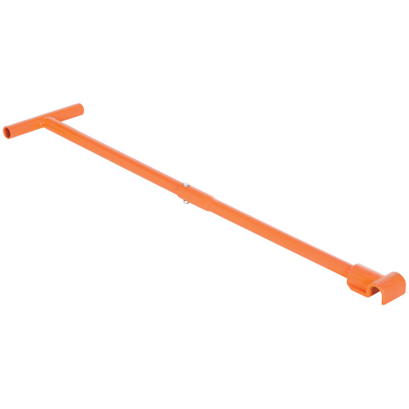 Vestil VHMH-36-2 Machine Roller Handle with Steering Bar, 38-9/16" Length