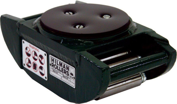 Hilman Rollers, 3.75-SLP, Swivel Locking Padded Top Mover, 3.75 Ton Capacity