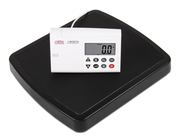 Cardinal Scales SOLO-RI SOLO Digital Clinical Scale with Remote Indicator, 550 lb x 0.2 lb / 250 kg x 0.1 kg, NEW