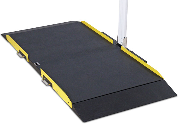 Detecto 8550 Portable Stretcher Scale 1,000 lb x 0.2 lb, with Column