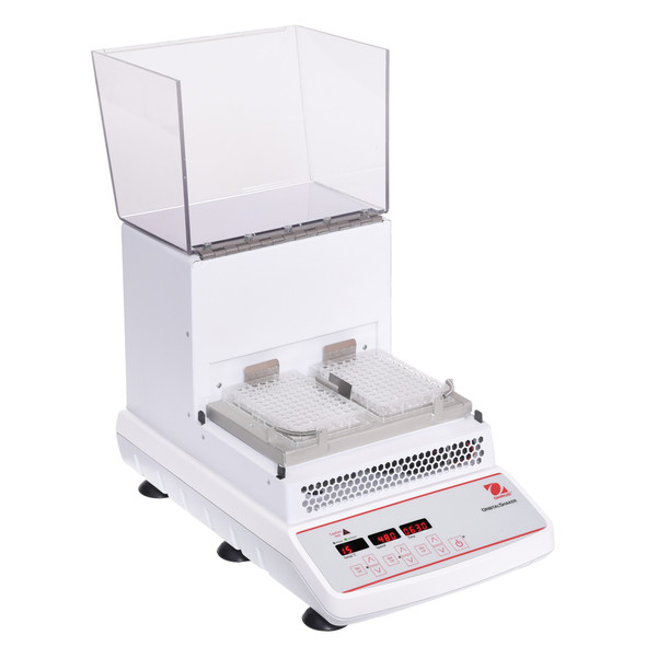 Ohaus 30391945 ISICMBCDG Laboratory Orbital Incubating Cooling Shaker Light Duty, Holds 2 Microplates or Modular Blocks
