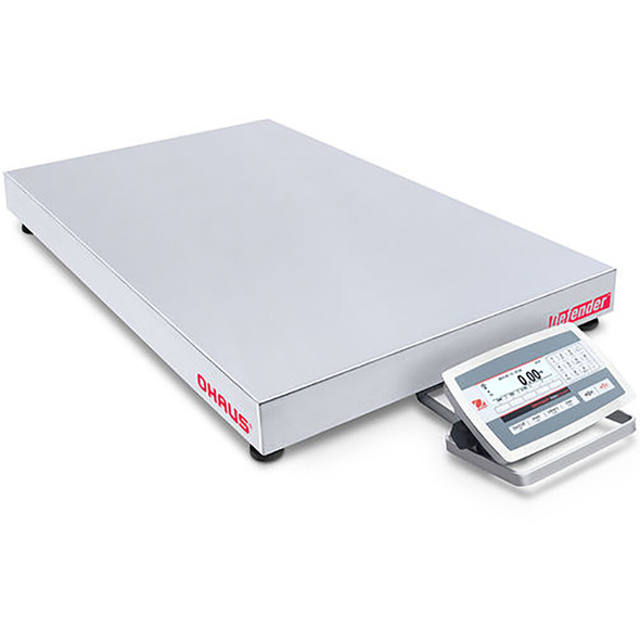 Ohaus D52XW25WQL5, Washdown Bench Scale w/ Front Mount, 50 lb x 0.01 lb, NTEP