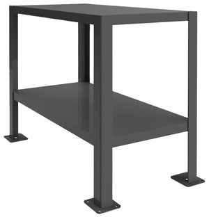 Durham MT122436303K295, Heavy Duty Machine Table, 38.38" x 26.38" x 30"