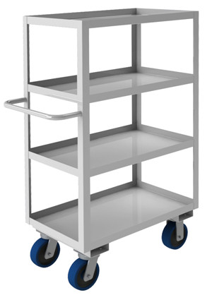 Durham SRSC1618304ALU6, Stainless Steel Stock Cart, 18.13" x 36" x 53"