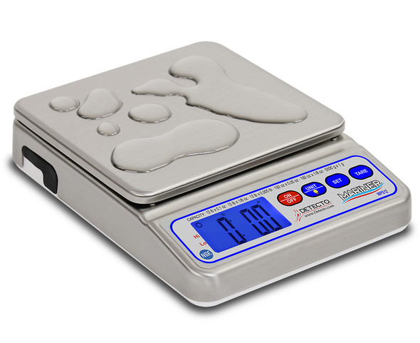 Detecto, WPS12, Waterproof Portion Control Scale, 12 lb x 0.1 oz