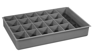 Durham 124-95-21-IND, 21 Compartment Insert for Large Boxes