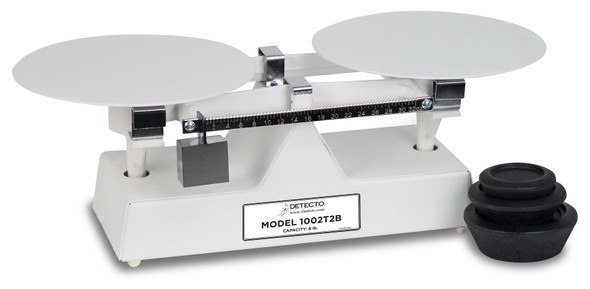 Detecto 1002T2B, Mechanical Dough Scale w/ Scoop, 8 lb capacity, 32 oz x 1/2 oz