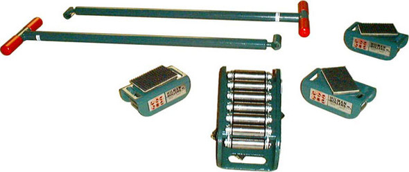 Hilman Rollers, RS-3-4S, Light Duty Set, 4 Ton Capacity
