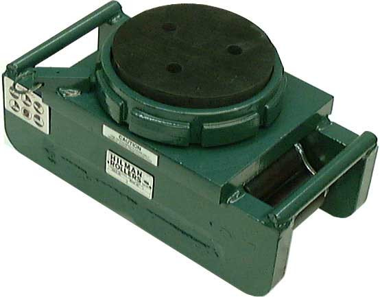 Hilman Rollers, N10-SLP, Swivel Locking Padded Top Rollers, 10 Ton Cap.