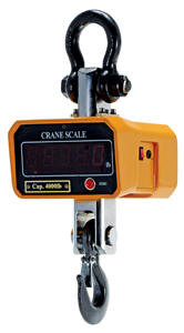 Vestil SC-4 Crane Scale, 7-5/8" Width, 17" Height, 8" Depth, 4000 lbs Capacity