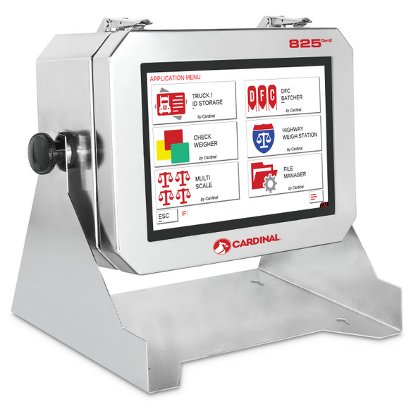 Cardinal Stainless Steel Weight Indicator, Graphic Touch Screen Display, Digital LC Interface