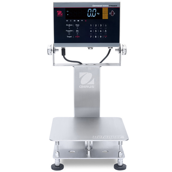 Ohaus 30575563 Defender 6000 i-D61XWE5K1S6, 10lb x 0.001lb, Stainless Steel, NTEP, NSF
