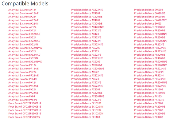 Ohaus Interface Kit: RS232-USB Adapter for Precision Equipment