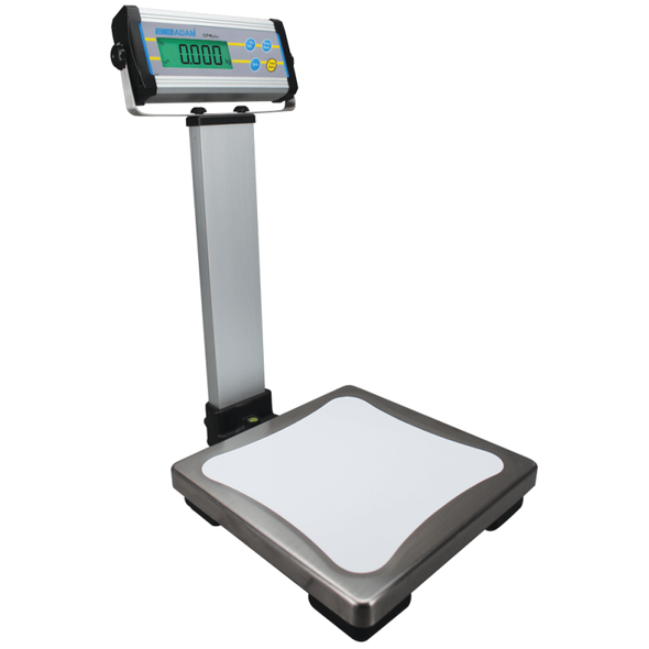 Adam Equipment CPWplus 200P Pillar Display Bench Scale, 440lb/200kg Capacity, 0.1lb/50g Readability