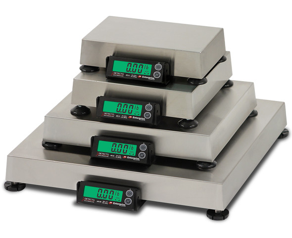 Detecto APS250, Enterprise POS/Logistic Scale, 250 lb x 0.1 lb, 18in x 18in, NTEP