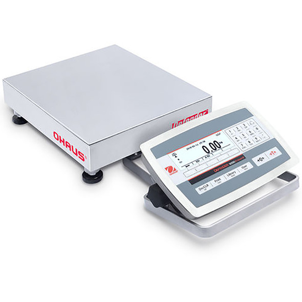 Ohaus D52XW12WQS5, Low Profile Washdown Bench Scale, 25 lb x 0.005 lb, NTEP