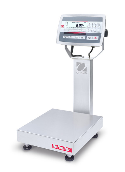 Ohaus D52XW25RTR1, Bench Scale w/ TD52XW Display & Column, 50 lb x 0.01 lb NTEP