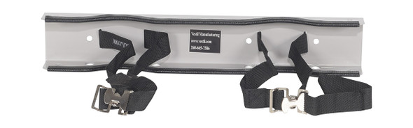 Vestil CB-W-2S Wall Mounted Bracket for 2 Cylinders, Steel