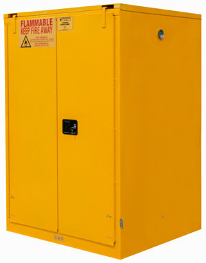 Durham, 1060S-50, FM Approved Flammable Safety Cabinet with Self-Closing Doors, 60 Gallon Capacity