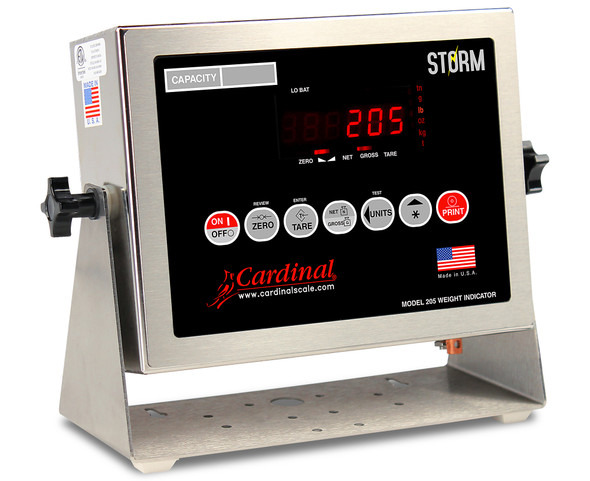 Cardinal, 205 Digital Weighing Indicator, Legal for Trade, Used - Good