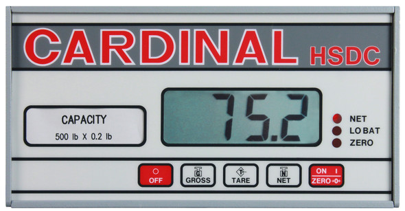 Cardinal, HSDC-200, Electronic Hanging Scale, 200 lb x 0.1 lb, NTEP