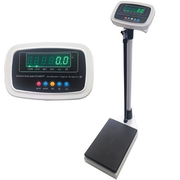 Velab VE-200RT MS Line Digital Physician Scale with Stadiometer 440 lb x 0.2 lb