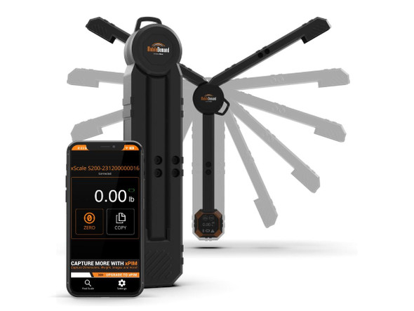 MobileDemand xScale S200 Portable Bluetooth Industrial Smart Scale, 100 lb x 0.05 lb