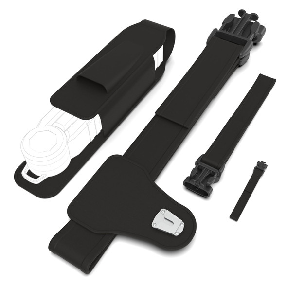 MobileDemand xScale S200 Holster with Adjustable Waist Belt, Black