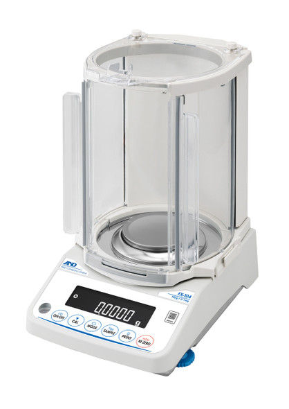 A&D Fortis FX-154 Analytical Balance, 152 g x 0.1 mg, External Calibration