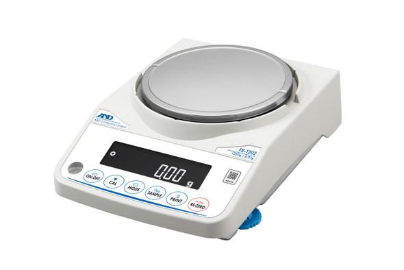 A&D Fortis FX-2202 Precision Balance, 2200 g x 0.01 g, External Calibration