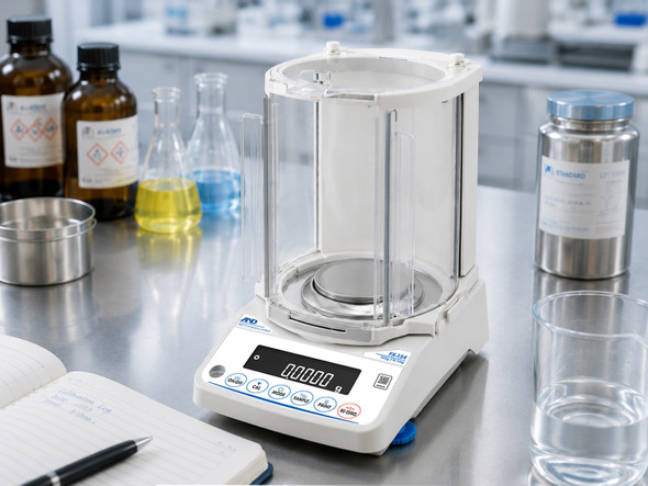 A&D Fortis FZ-154 Analytical Balance, 152 g x 0.1 mg, Internal Calibration