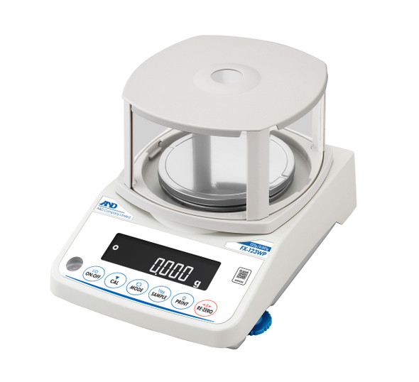A&D Fortis FZ-223WP Precision Balance, 220 g x 0.001 g, Internal Calibration, IP65 Washdown