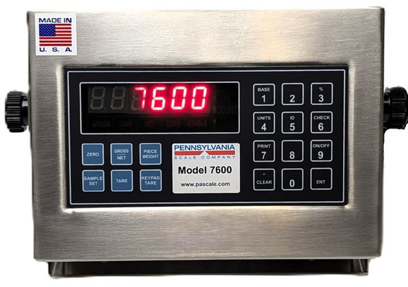 Pennsylvania Scale 7600/4 Weight Indicator