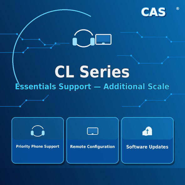 CAS CL Series Essentials Support - 1 Year