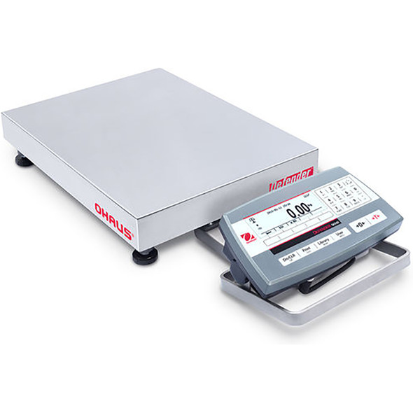 Ohaus D52P12RQR5, Low Profile Front Mount Bench Scale, 25 lb x 0.005 lb, NTEP