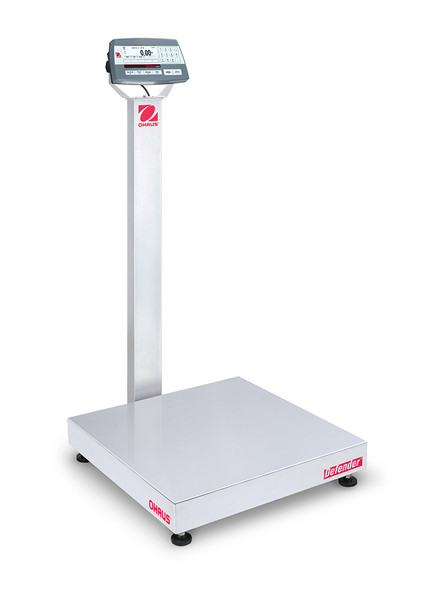 Ohaus D52P50RQV3, Column Mount Bench Scale, 100 lb x 0.02 lb, NTEP