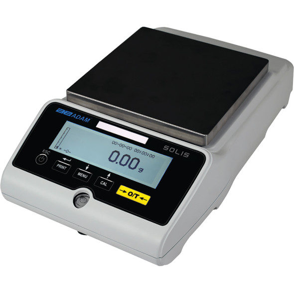 Adam Equipment STB 6202e, Solis Precision Balance w/ EXT CAL, 6200 g x 0.01 g