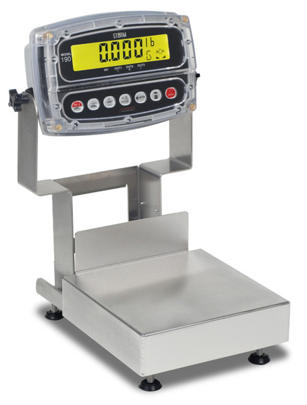 Cardinal CA8-30W-190, Admiral Series IP69K Washdown Bench Scale, 30lb x 0.002lb